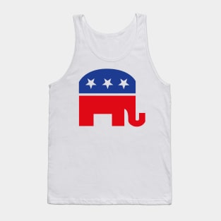 Preppy Republican Elephant Tank Top